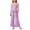 Purple, variant on BLTIBY Toddler Girls 2 Piece Outfits Cute Fashion Ruffle Sleeveless Cami Tank Top and Wide Leg Pants Sets Hot Pink 12-13Years