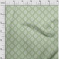 thumbnail image 3 of oneOone Velvet Mint Green Fabric Block Craft Projects Decor Fabric Printed By The Yard 58 Inch Wide, 3 of 4