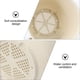 thumbnail image 3 of unbranded Macetas De Plástico Beige Para Plantas Con Drenaje Y Textura Lisa Para Suculentas Y, 3 of 8