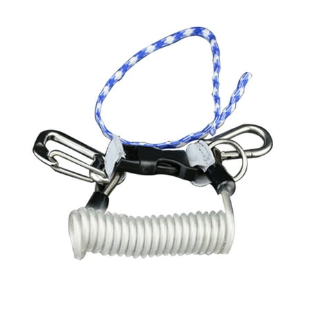 

Toma Diving Spring Rope Sturdy Convenient Reliable Flexible Fix Accessory Anti-lost Ropes Loss Proof Strap Safe Fixators for Cameras Transparent