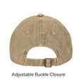 thumbnail image 4 of ZICANCN Adjustable Baseball Cap Women, Alphabet K Pattern Hats for Men Adult Washed Cotton Denim Baseball Caps Fashion, Natural, 4 of 8