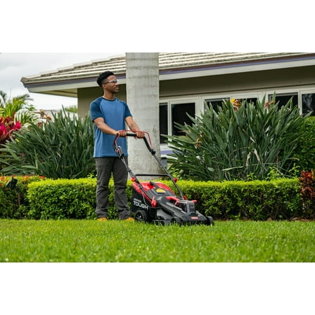 Hyper Tough 40V Max Cordless 16-In. Lawn Mower, 2*4.0Ah Battery and Quick Charger included