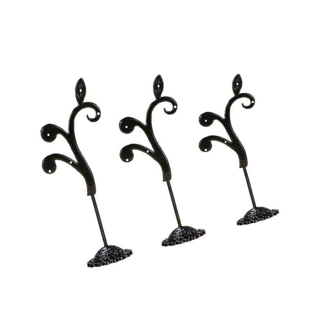 3x Iron T Bar Earring Necklace Jewelry Display Stand display stand Rack Black-Sector