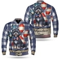 thumbnail image 3 of Patriotic Havanese 4th of July Independence Paws All Over Print 3D Baseball Jacket Havanese Dog Lover Gifts Idea Bomber Jacket Softball - 02010, 3 of 6