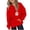 Red, variant on fatyb Boys Girls Hoodie Sweatshirts with Pocket Cute Print Long Sleeve Casual Hooded Pullover for Kids