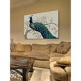 thumbnail image 4 of Marmont Hill "Peacock & Blossoms II" Painting Print on Wrapped Canvas, 4 of 7