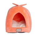 thumbnail image 3 of Armarkat Cat Bed C10HCS/MB, Orange and Ivory, 3 of 6