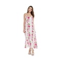 thumbnail image 4 of Robe Maxi à Imprimé Floral Hawaïen pour Femmes 2TG Vigne Hibiscus Rose, 4 of 5