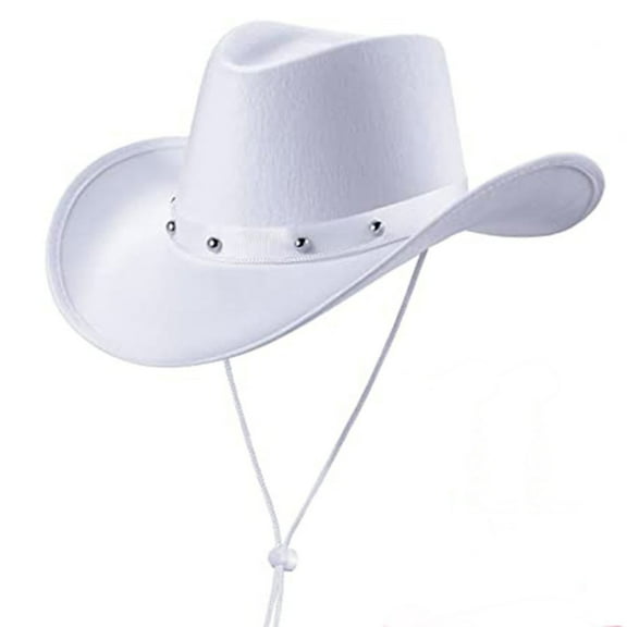 lanema Brimmed Hat Western Cowboy Hat Men Women Hat Clothing Head Accessory Fedora Hat