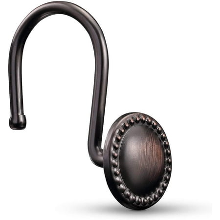 Joyweihollow Ball Shower Curtain Hooks Rustproof Rings For Bathroom Curtains Rod Luxury Decorative Accessories Set Of 12 Rose Gold Canada Joyweihollow Ball Shower Curtain Hooks, Rose Gold Shower Curtain Rod