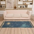 thumbnail image 2 of Yayeee Runner Rug for Bedroom 2'x6' Machine Washable Hallway Non Slip Mat, Dark Star Map, 2 of 8