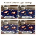 thumbnail image 7 of ODIKA 8'x10' Ultra-Soft Area Rug, July Independence Fourth Starburst Patriotic Stripe Reinforced None Washable, Bare feet friendly, Silk-Touch for Bedroom, Under Sectional, 7 of 7