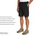 thumbnail image 4 of Eddie Bauer Men's Flex Waist Tech Short (Black,Large), 4 of 7