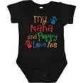 thumbnail image 3 of Inktastic Nana and Poppy Love Me Boys or Girls Baby Bodysuit, 3 of 5