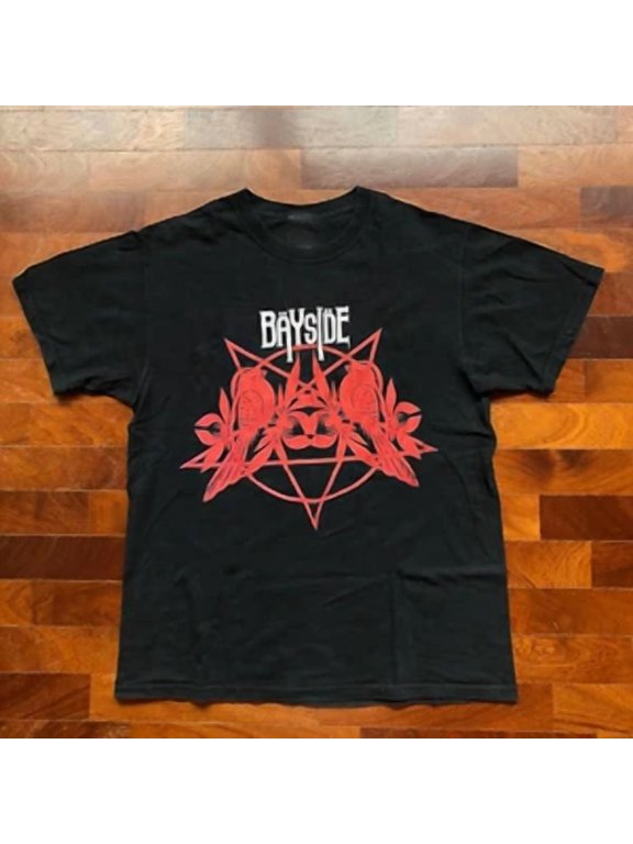 Reprint Rare NEW BAYSIDE Shirt Gift For Fans Black All Size Unisex Shirt