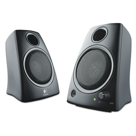 Logitech Z130 Compact 2.0 Stereo Speakers, 3.5mm Jack,