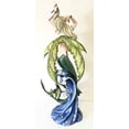 thumbnail image 5 of Large 27"H Coastal Ocean Shore Beautiful Maiden Mermaid Queen Of Atlantis Venus Rising Statue Figurine Sculpture, 5 of 6