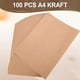 thumbnail image 4 of 100 Hojas A4 Kraft Etiqueta Autoadhesiva para Imprimir Etiqueta Adhesiva Hoja de Papel para Impresora de Inyección de Tinta Copiadora, 4 of 5