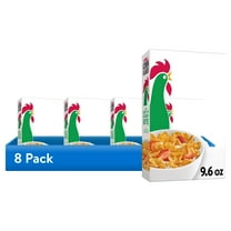 (8 pack) Kellogg's Corn Flakes Breakfast Cereal, 8 Vitamins and Minerals, Healthy Snacks, Original, 9.6oz Box (1 Box)