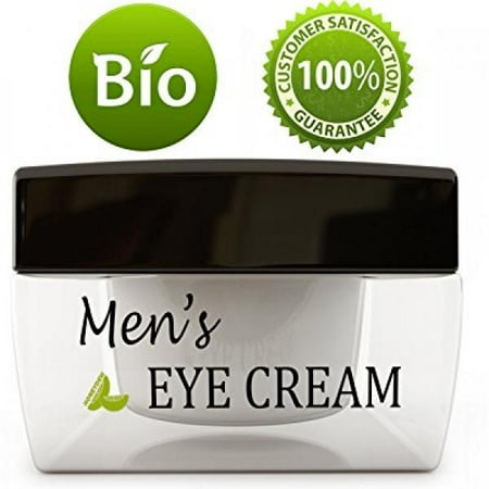 Natural Eye Cream for Men - Best Mens Treatment for Puffiness - Dark Circles and Wrinkles with Calendula and Sesame - Anti Aging Benefits and USA (The Best Eye Cream For Men)