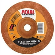 Pearl 4-1/2" x 1/8" x 7/8" Flextron SRT Grinding Wheel 60 Grit TYPE 27 - Metal (Pack of 25)