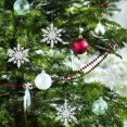 thumbnail image 4 of 10 Uds colgante de árbol DIY artesanía copo de nieve guirnalda decoración para el hogar (B 93MM) Likrtyny Libre de BPA, 4 of 7