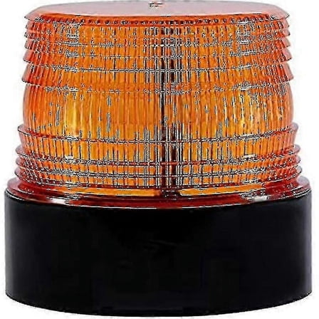 12v Led Wireless Strobe Light Magnetic Flashing Emergency Signal Lights (orange)