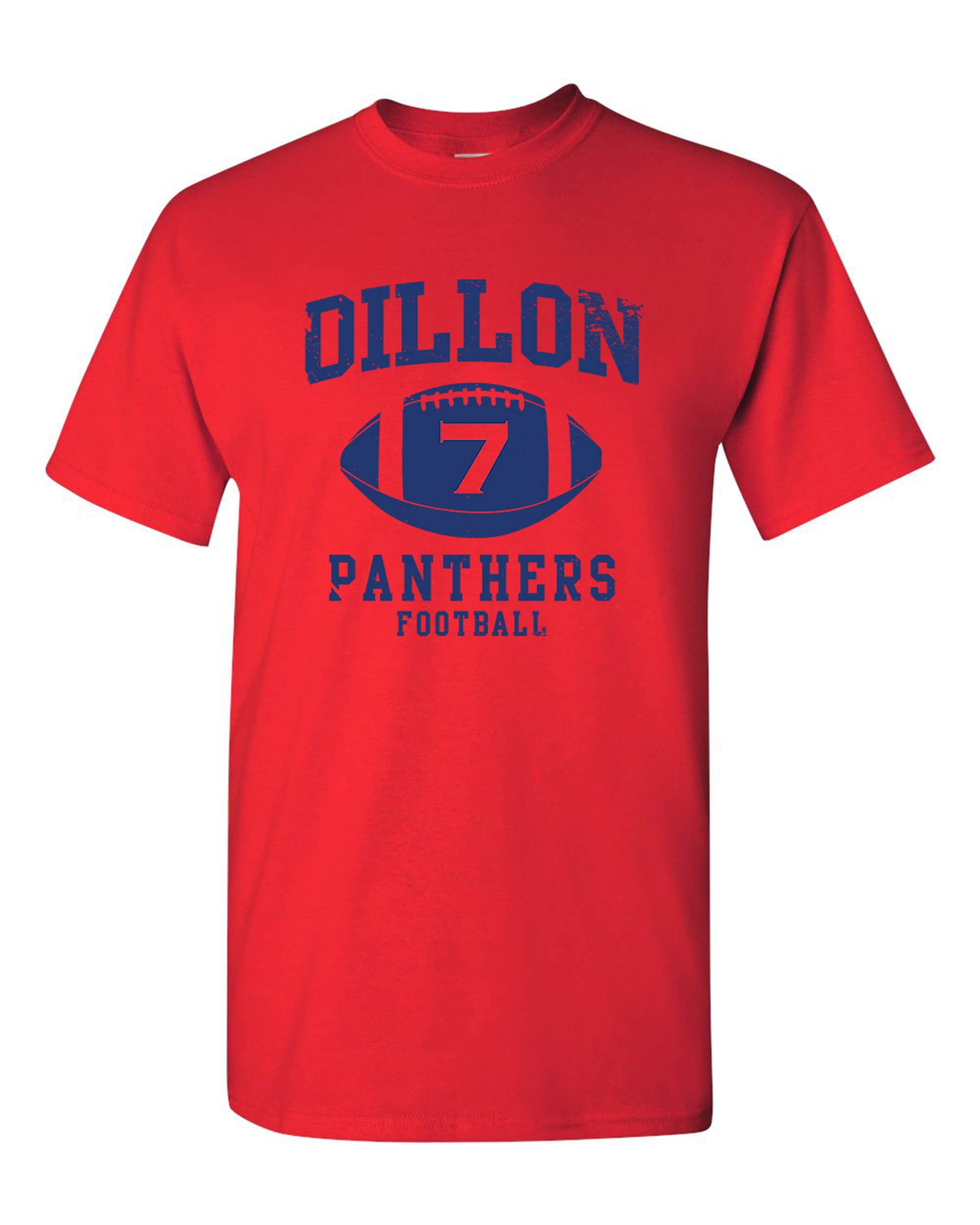 Dillon Football Retro Sports TV Novelty DT Adult Tank Top 
