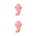 thumbnail image 2 of Minnieouse Toalla para el pelo de terciopelo Coral para mujer Rosado 2piezas, 2 of 6