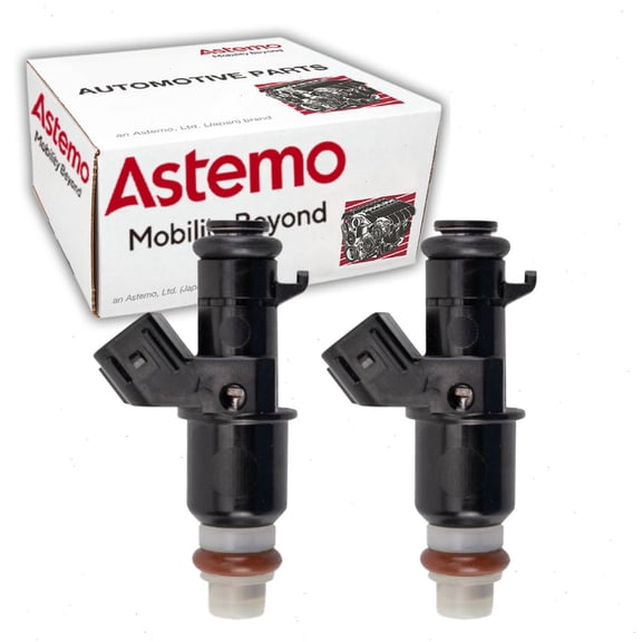2 pc Hitachi FIJ0059 Fuel Injectors compatible with 16450-RCA-A01 16450-RGL-A01