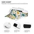 thumbnail image 4 of Disketp Dinosaurs And Tropical Leaves Sun Visors For Women Men Unisex Tennis Golf Visor Hat Adjustable Summer Hats Sport Outdoor Visor Hat Uv Protection Cap, 4 of 8
