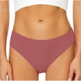 thumbnail image 3 of WREESH 2-Pack Women's High-Cut Seamless Bikini Bottoms, No Show Panties Quick-Dry Swimwear for Beach, Pool & Tropical Vacations, 3 of 9