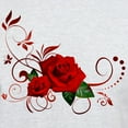 thumbnail image 3 of CafePress - Red Roses Light T Shirt - Men's Classic Graphic T-Shirt, 3 of 4