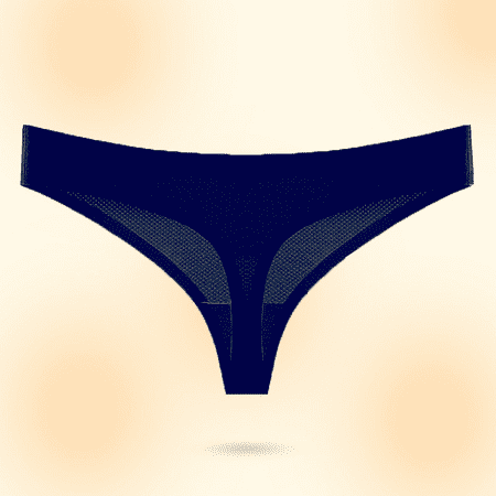Fulorrnie Underwear for Women Seamless Hipster Comfort Sport Panties Elastic Waist Banded Moisture Wicking Panty Dark Blue M