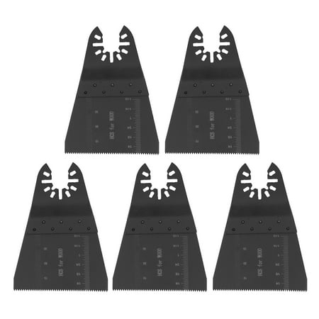 

5 Pcs Oscillating Multitool Blade 65mm Multi Purpose Quick Release Tool Saw Blade for Wood Plastic Fiber Glass