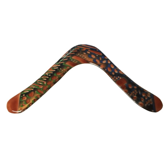 Hummingbird Australian Art Design Boomerang