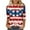 Style 15, variant on GERsome Womens 4th of July Tops Crewneck 3/4 Sleeve T Shirts American Flag Graphic Shirts Loose Fit USA Stars Stripes Summer Tees S-2XL