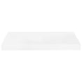 thumbnail image 5 of Estantes de Pared Casafoyer Alto Brillo Blanco 50x23x4 cm MDF 2 unidades, 5 of 5