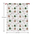 thumbnail image 6 of Christmas Bags Drawstring,White Christmas Gingerbread Man Pattern Large Xmas Christmas Gift Bags,Reusable for Xmas and New Year Party Favors and Supplies,27.6" X 19.7", 6 of 6