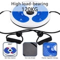 thumbnail image 2 of Tablero de placa giratoria de 1 pieza con cordón, pedal de tabla de equilibrio multifuncional para adelgazar la cintura, banda de resistencia masaje masaje de pies equipo de gimnasio en casa, accesorios de fitness aeróbico Sailing Electrónica, 2 of 5