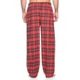 thumbnail image 3 of Ashford & Brooks Mens Super Soft Flannel Plaid Pajama Sleep Pants, 3 of 6