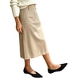 thumbnail image 4 of SuTry Women's Pointed Toe Flats V-Cut Slip On Minimalist Matte Fabric Lightweight Breathable Comfortable Office Commuter Daily Wear Shoes Outerwear(37), 4 of 8