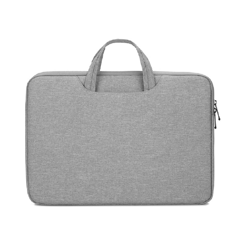 XGeek 12" Laptop Bag Lightweight Office Computer Bag, Light Gray