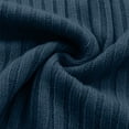 thumbnail image 6 of Fesfesfes Women Sweaters Solid Color Long Sleeve Sweater Dress Turtleneck Sweater Pullover Robe Dress, 6 of 7