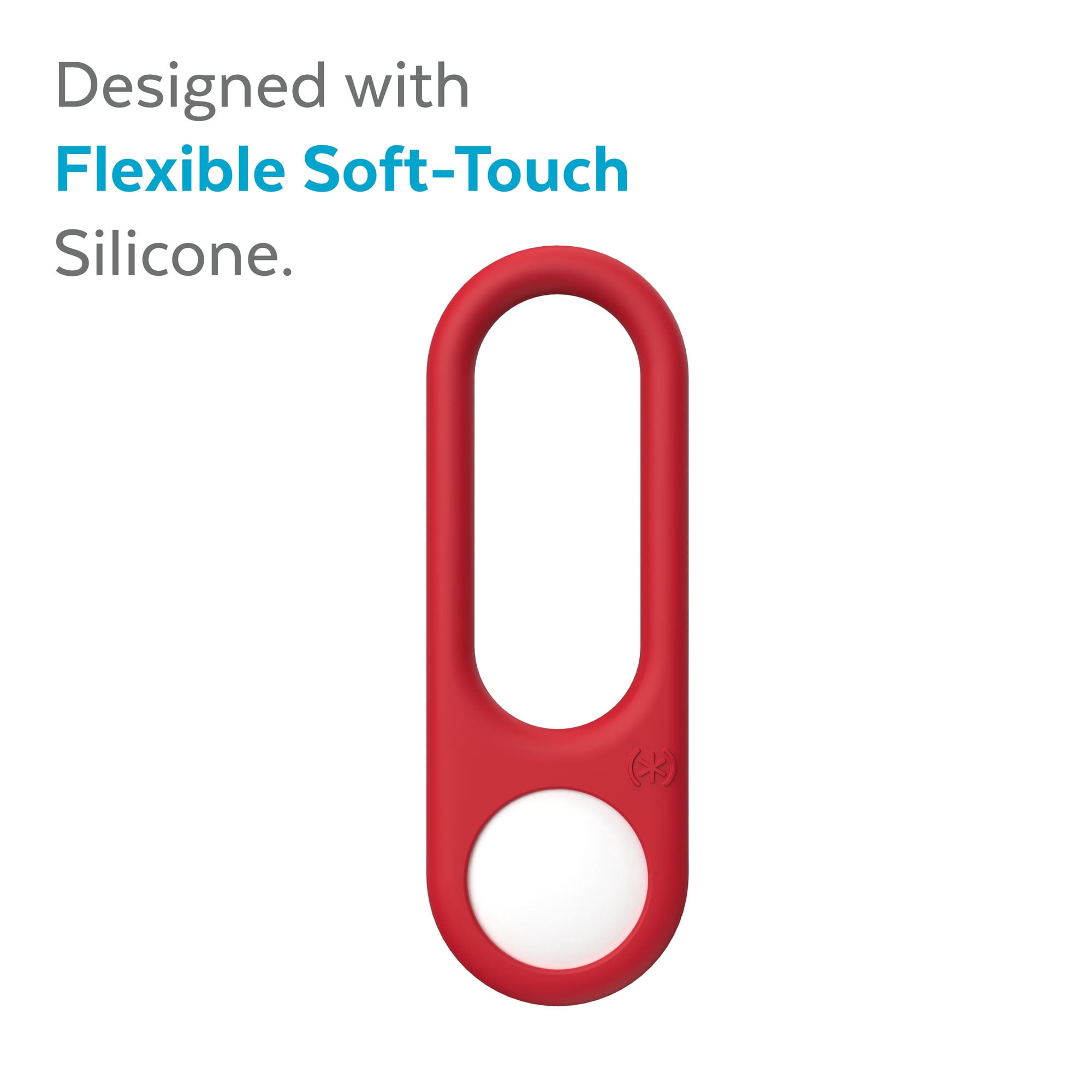 Speck Apple Airtag Sililoop case in Red