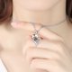 thumbnail image 3 of Te Amo Collar 100 Idiomas Proyecci贸n Coraz贸n Colgante 925 Collar De Cadena De Plata Esterlina Con Caja De Regalo Rosa Joyer铆a Personalizada Para Novia, 3 of 7