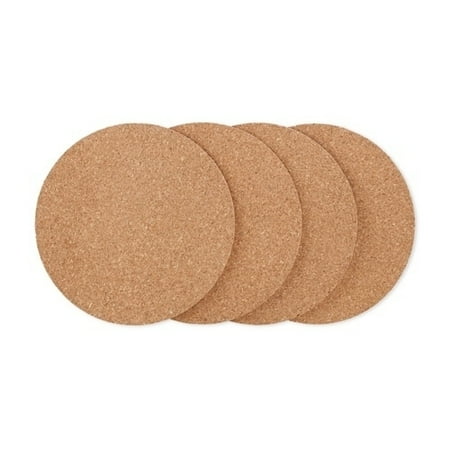 Wine Cork Coasters - Buoyant Tabletop Cork Coasters by True