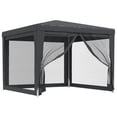 thumbnail image 2 of VidaXL 118' x 118" Anthracite Outdoor Canopy, UV Resistant and Water resistant, 2 of 7