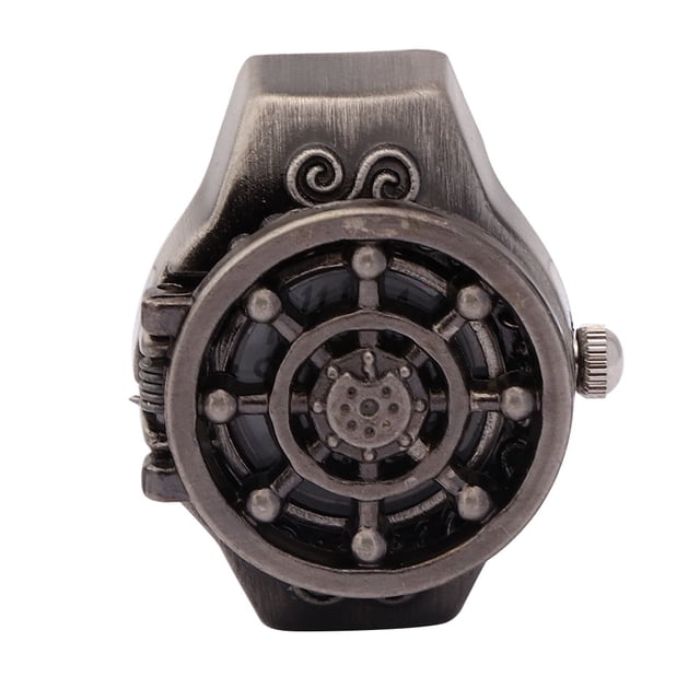 Reloj con anillo de cuarzo, reloj con anillo para dedo, reloj con anillo abatible, reloj con anillo de cuarzo para dedo, construido para precisión