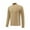 Mens Shirts Khaki, variant on Mens Cooling T Shirts Long Sleeve Plus Size S-4X Big & Tall T-Shirts with Zip Mock Neck Stretchy Slim Pullover Solid Athletic Workout Tops